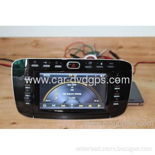 2012-2013 Fiat Punto Car Dvd Player Radio Tv Bt Ipod Steering Wheel Control Blue&me